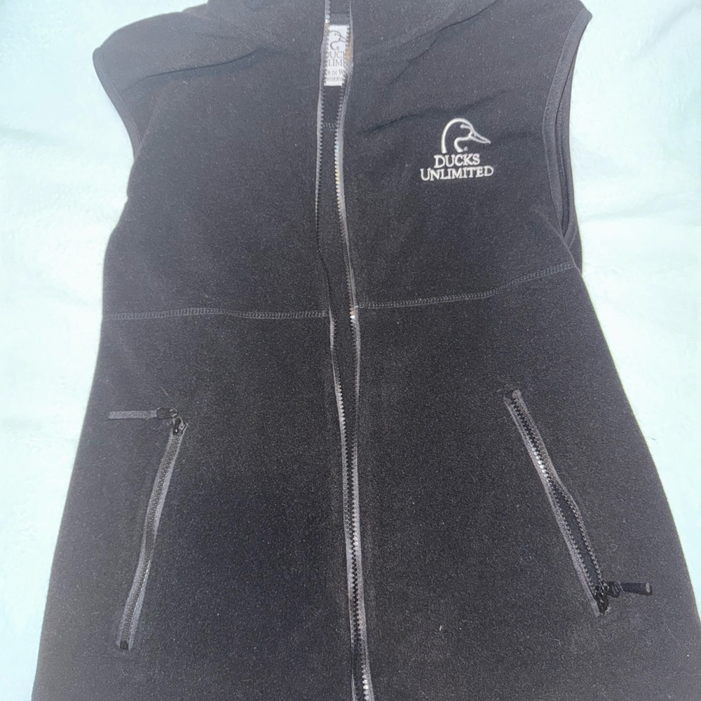 Ducks Unlimited Black Men's Vest